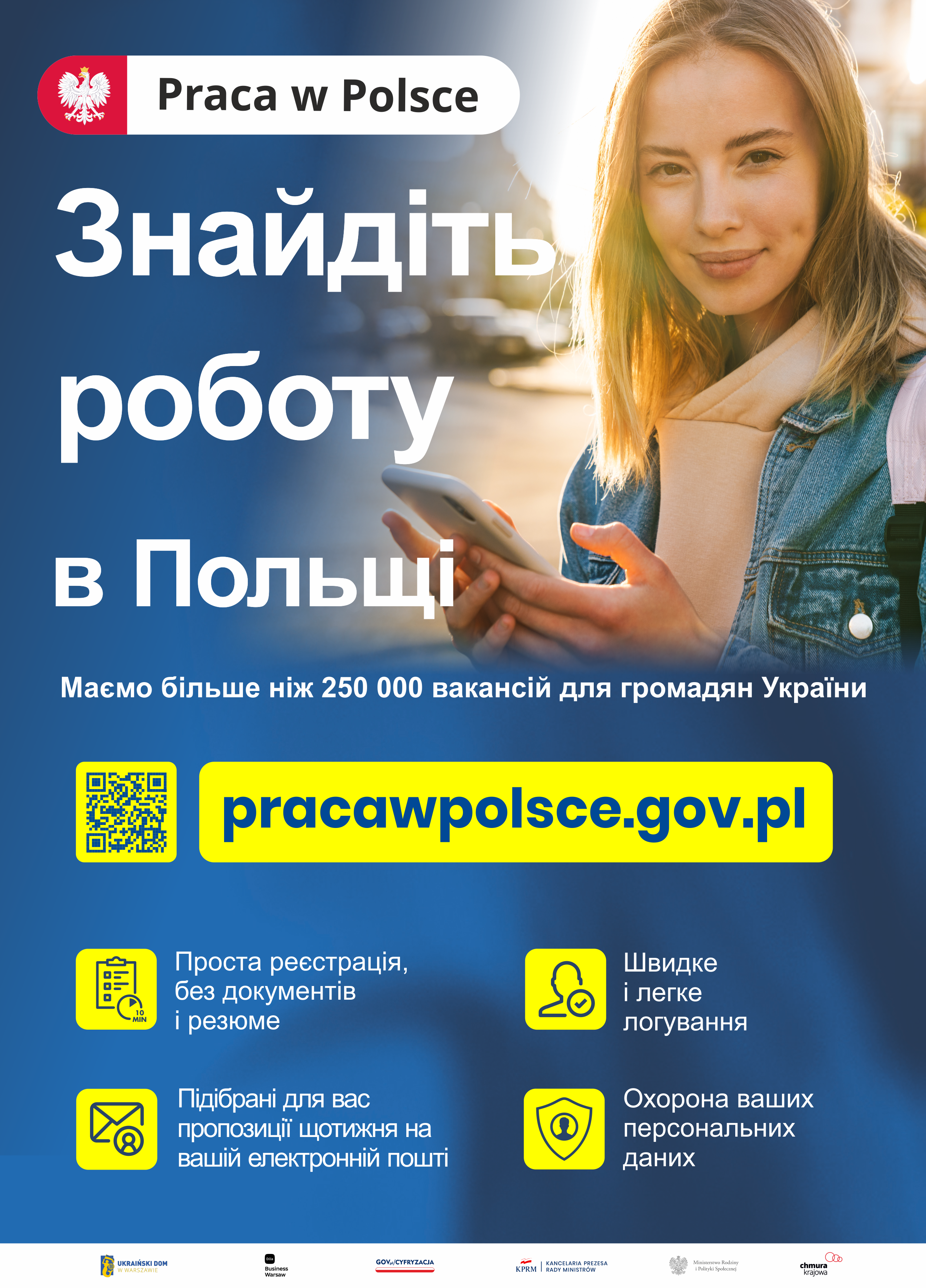 Plakat praca w Polsce